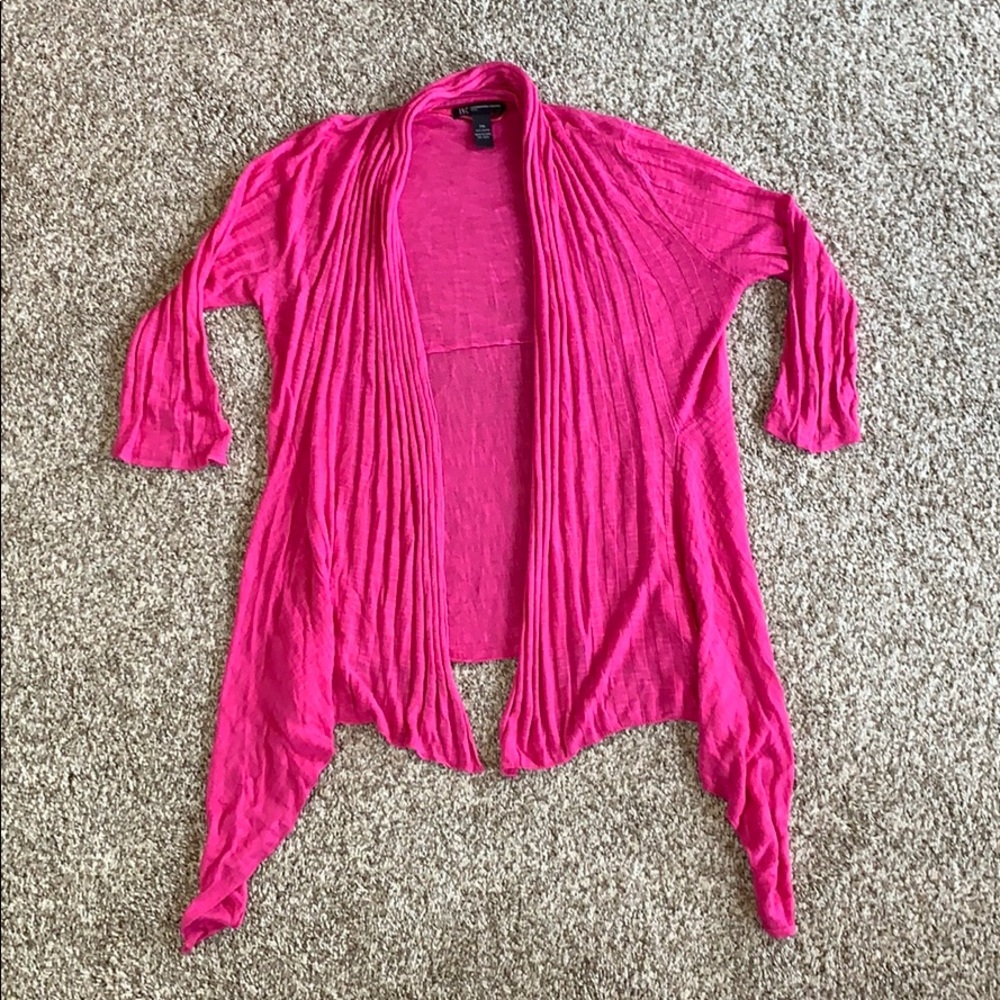 INC Pink Cardigan